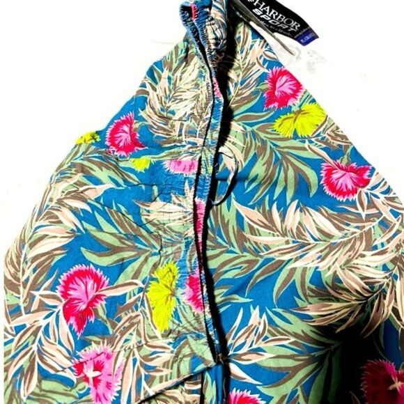 SAG HARBOR SPORT Capri floral pattern new with tag purchased in 1990 size pl - Picture 11 of 13
